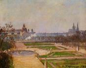 卡米耶 毕沙罗 : The Tuileries and the Louvre